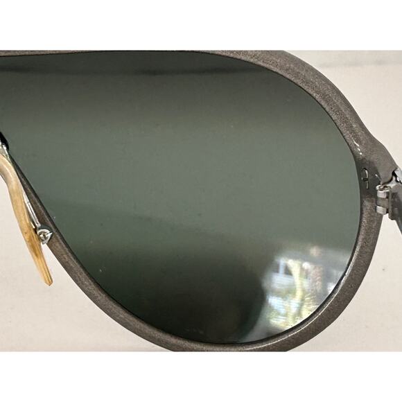 Vintage Derapage Vitaloni FS 66 Sunglasses Silver Grey Italy Ski Snow Goggles main image 7